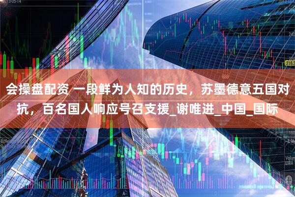 会操盘配资 一段鲜为人知的历史，苏墨德意五国对抗，百名国人响应号召支援_谢唯进_中国_国际